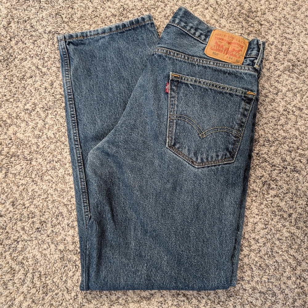 Levi's 550 Men's Jeans 34Wx32L
